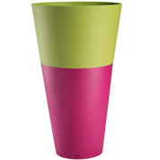 Maceta Tokyo - Fucsia / Verde - D.50 A.80 cm